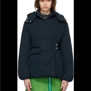 Ganni wrap effect jacket